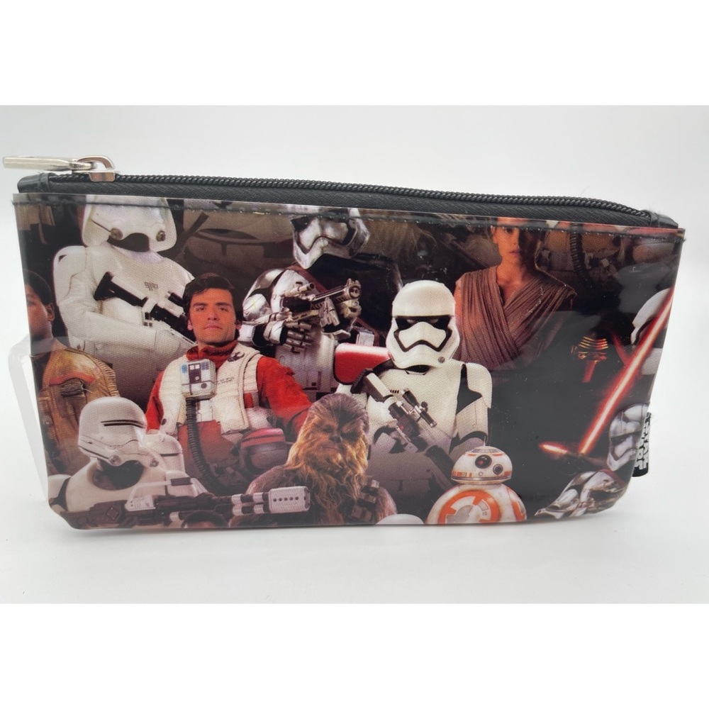 Loungefly Star Wars Vinyl Zip Pouch Case Cosmetic Bag Travel